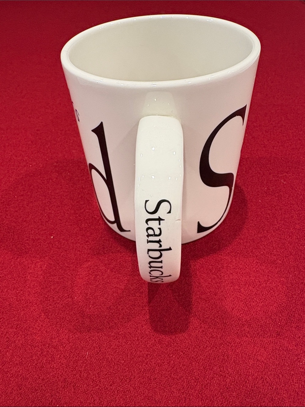 Scottish Bagpiper Ceramic Mug - White with Navy Design 2002 - Picture 3 of 7